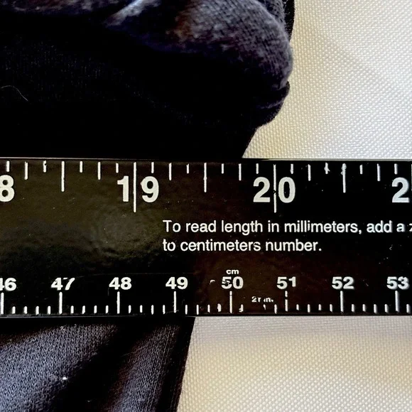 Vtg Bonnie & Bill by Holly 80-90's Black Top Shirt Med Pleated S/S Buttons Retro - Picture 9 of 11